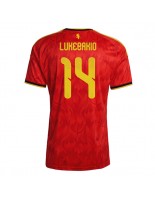 Belgie Dodi Lukebakio #14 Domácí Dres MS 2026 Krátký Rukáv